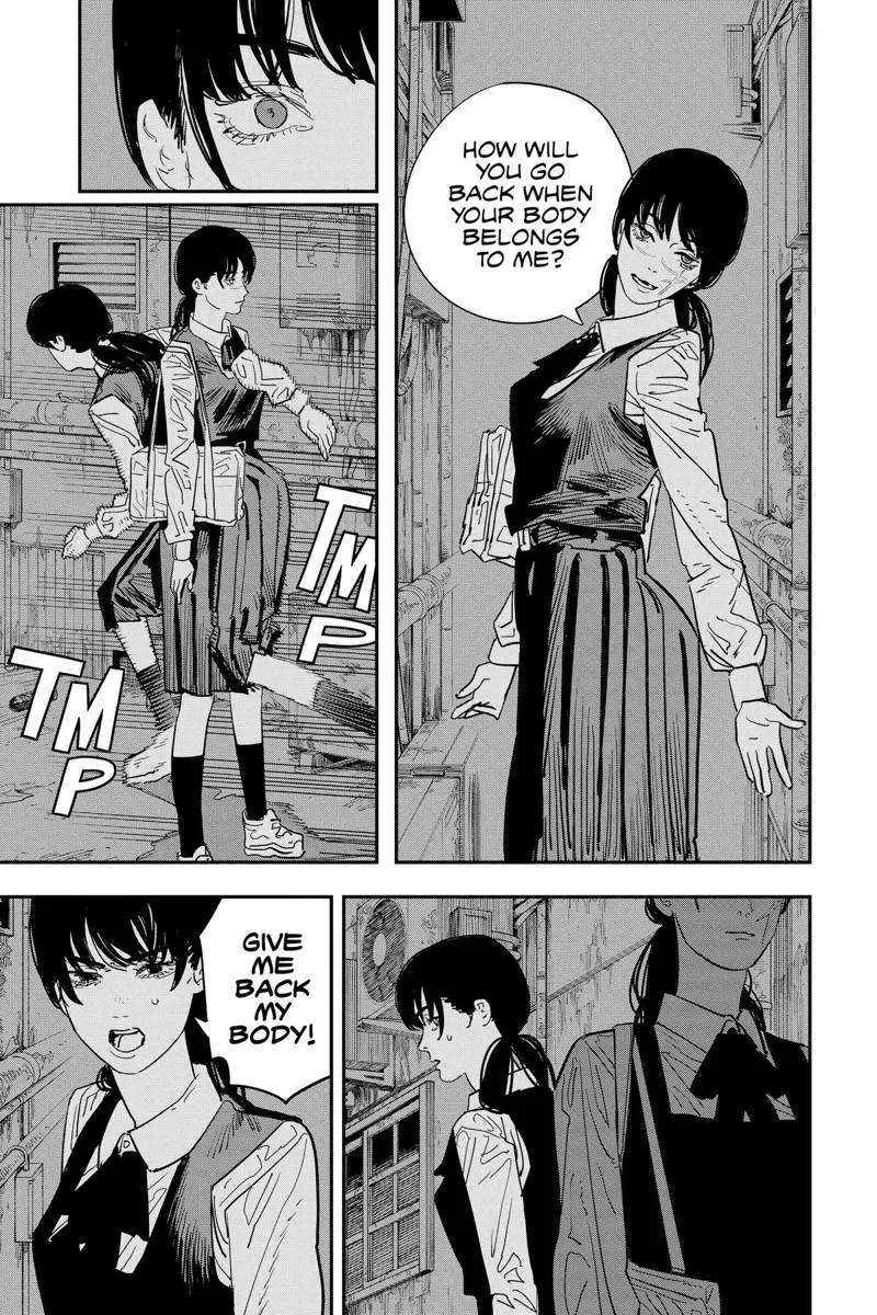 Chainsaw Man Manga Chapter 106 page 5 - Bonfire scene