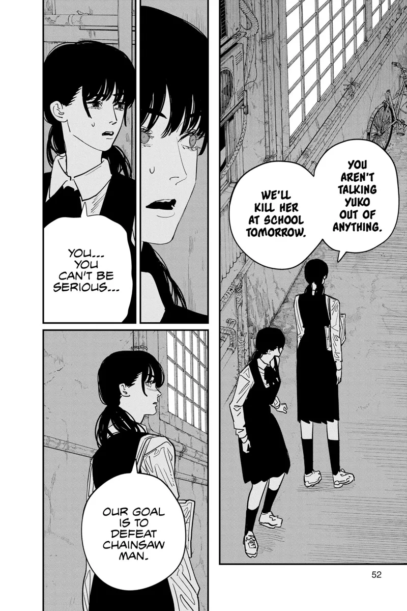 Chainsaw Man Manga Chapter 106 page 6 - Bonfire scene