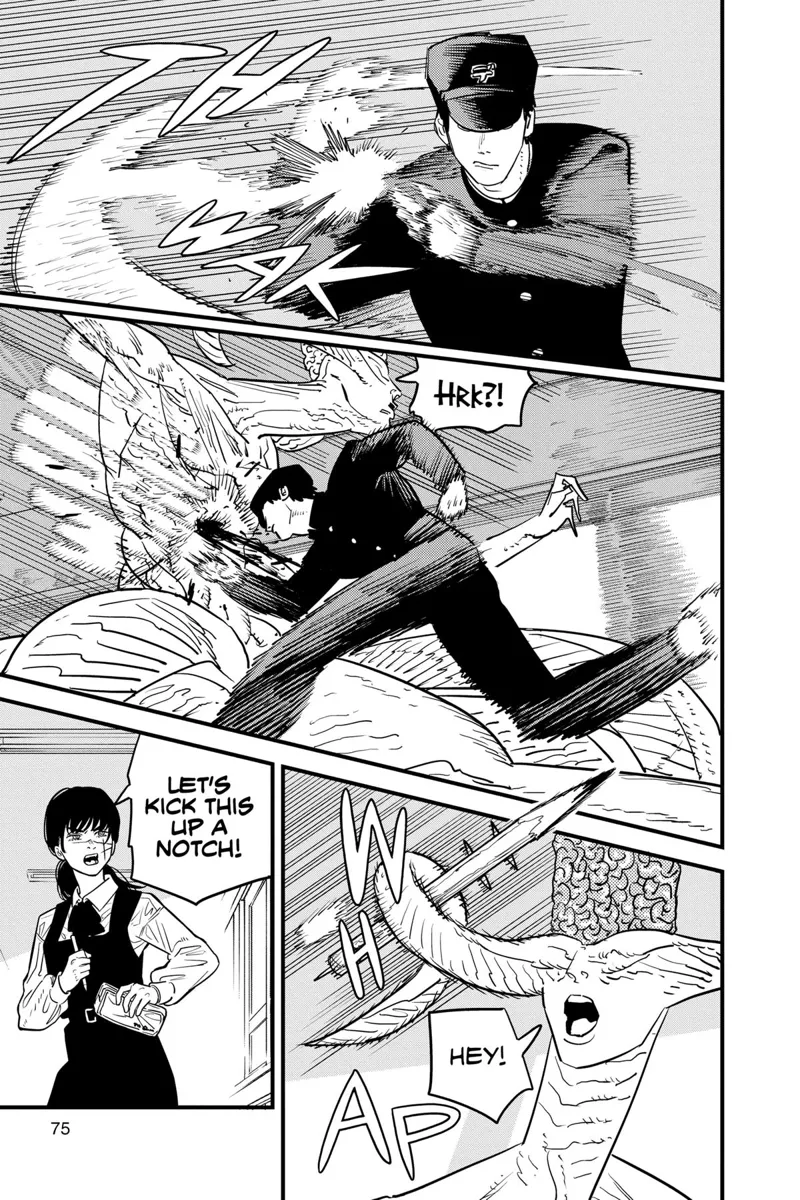 Chainsaw Man Manga Chapter 107 page 11 - School Attacker scene