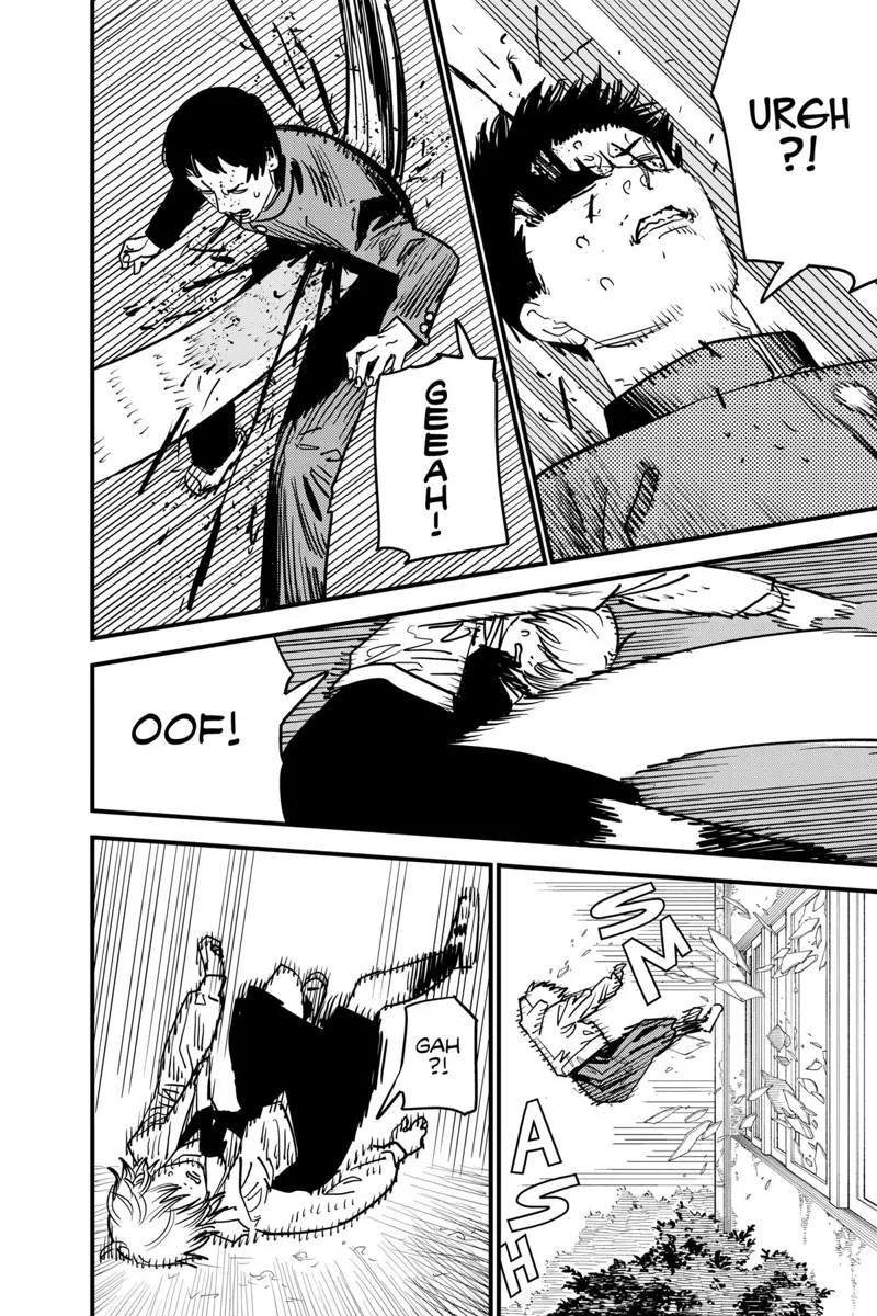 Chainsaw Man Manga Chapter 107 page 16 - School Attacker scene