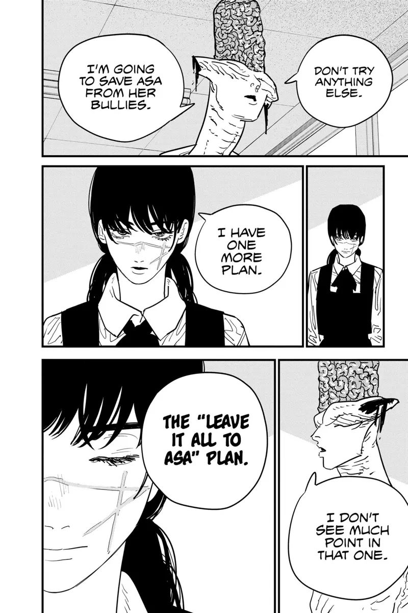 Chainsaw Man Manga Chapter 107 page 18 - School Attacker scene