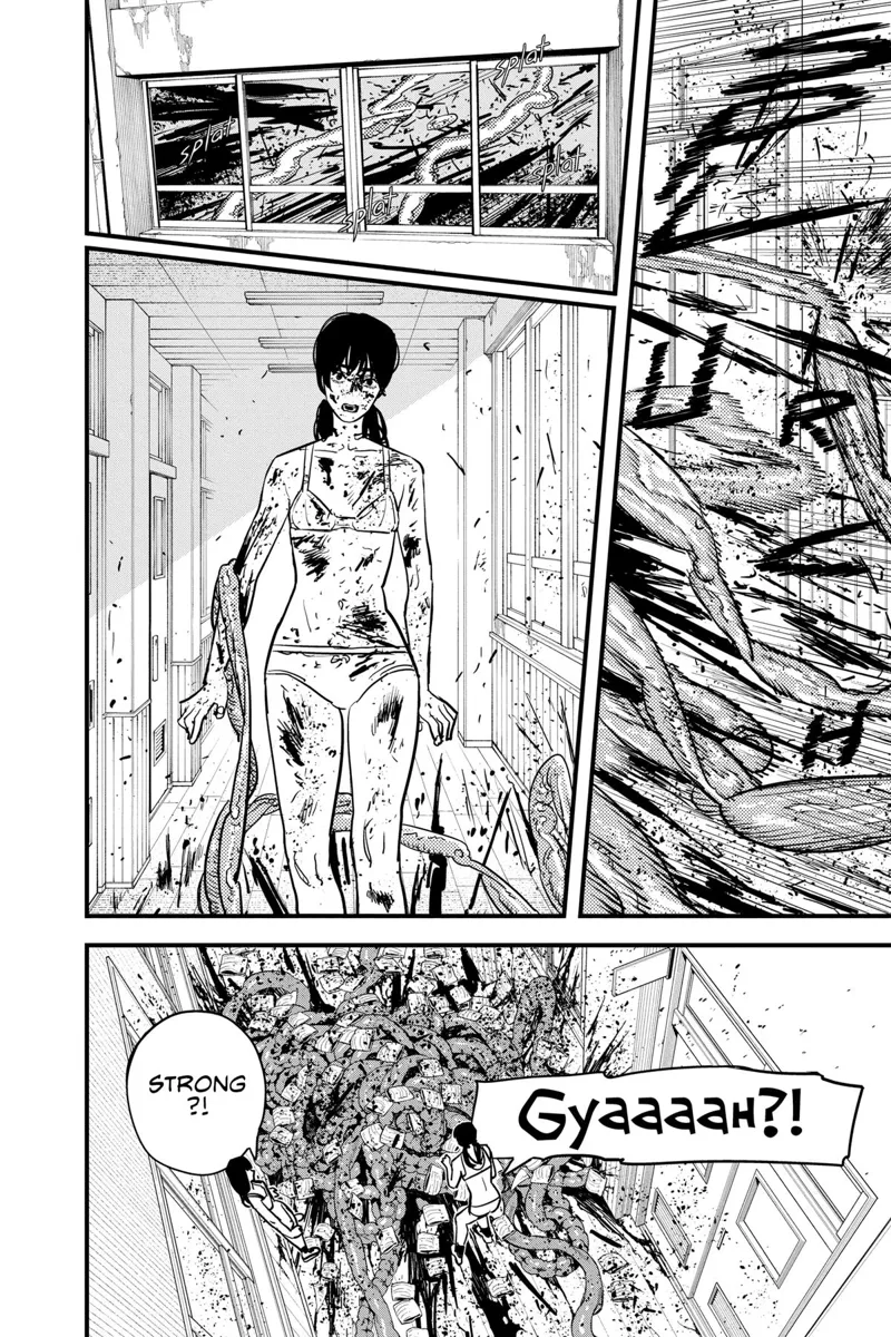 Chainsaw Man Manga Chapter 108 page 10 - Something Important to Asa scene