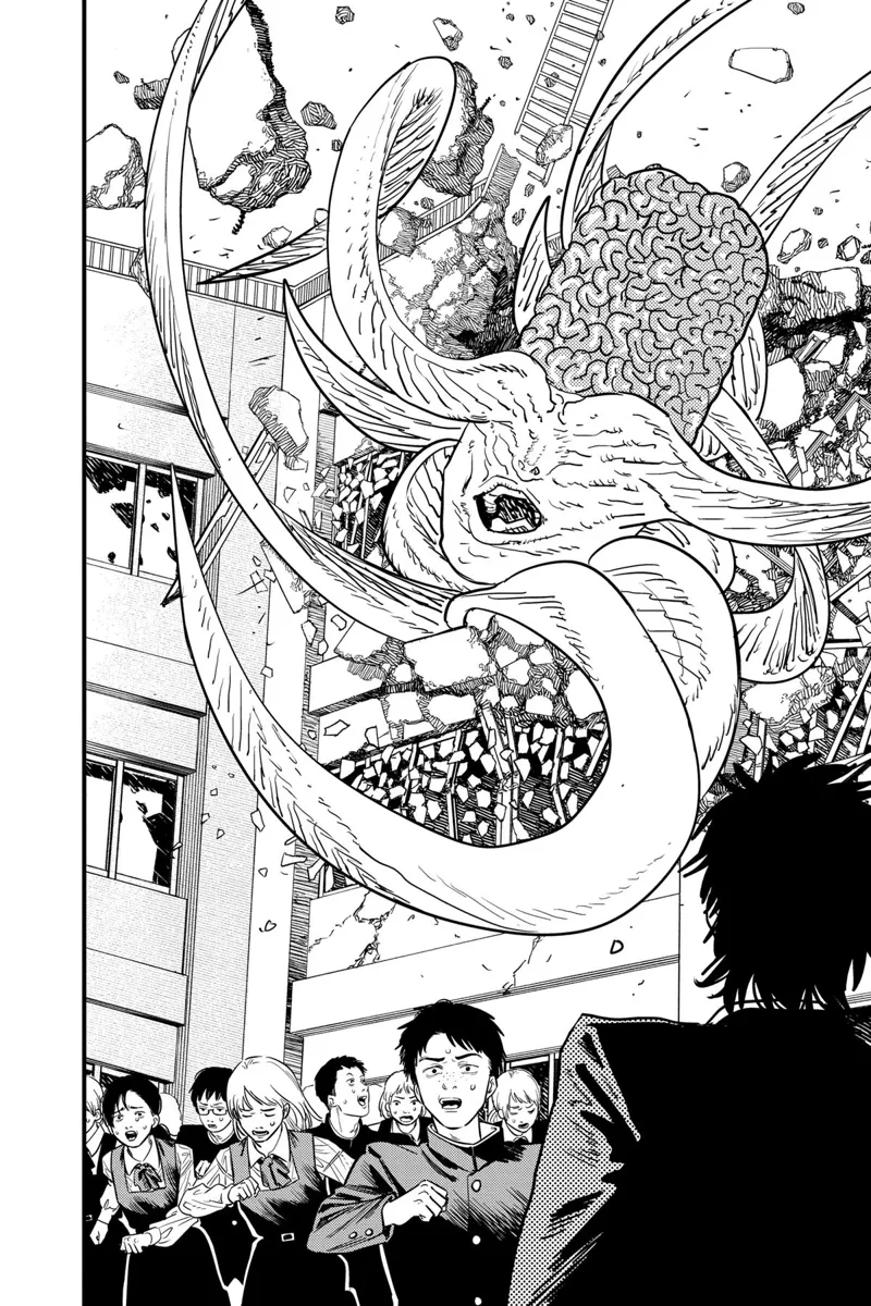 Chainsaw Man Manga Chapter 108 page 16 - Something Important to Asa scene