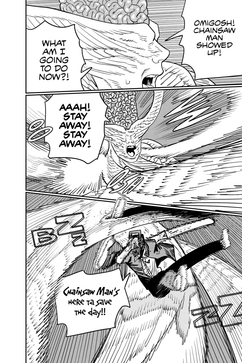 Chainsaw Man Manga Chapter 109 page 10 - The Easy Wat to Stop Bullying scene