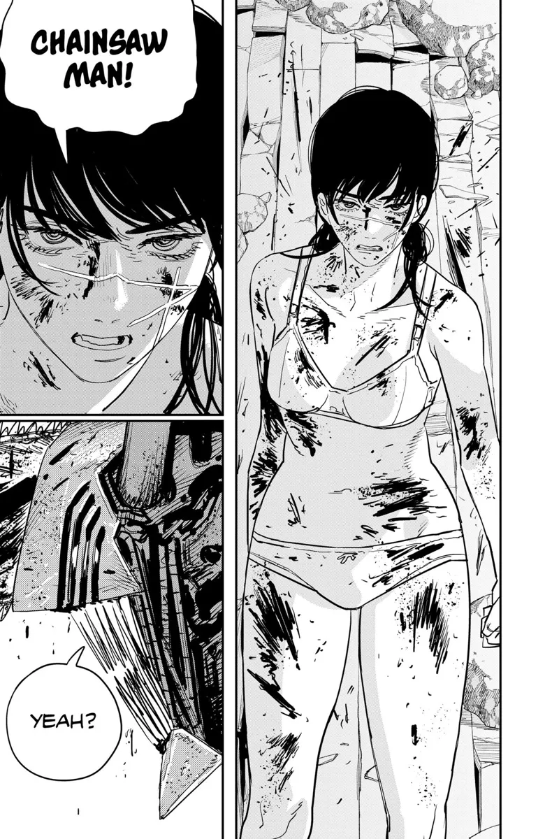 Chainsaw Man Manga Chapter 109 page 14 - The Easy Wat to Stop Bullying scene