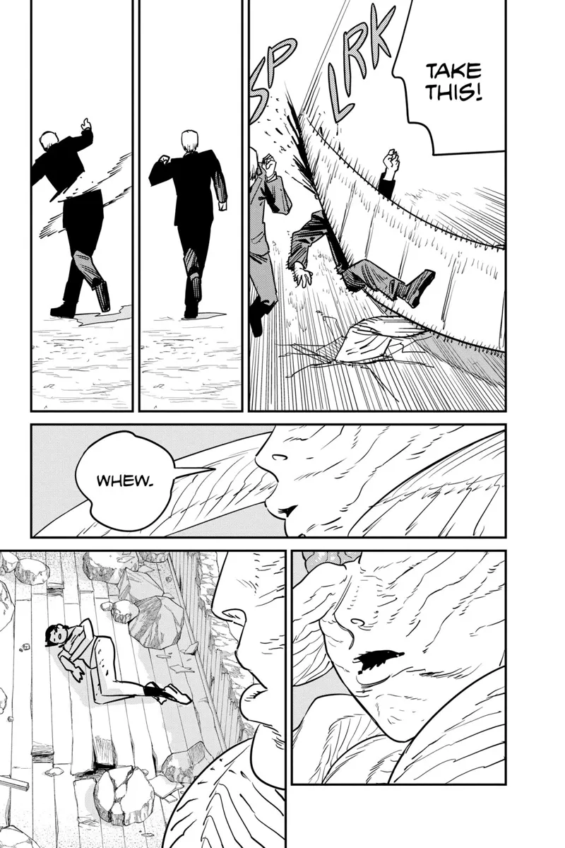 Chainsaw Man Manga Chapter 109 page 4 - The Easy Wat to Stop Bullying scene