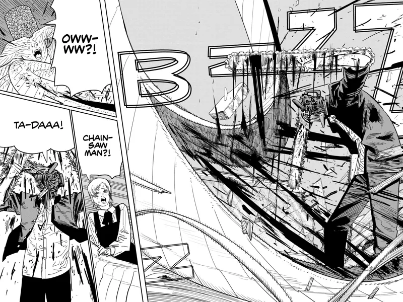 Chainsaw Man Manga Chapter 109 page 9 - The Easy Wat to Stop Bullying scene