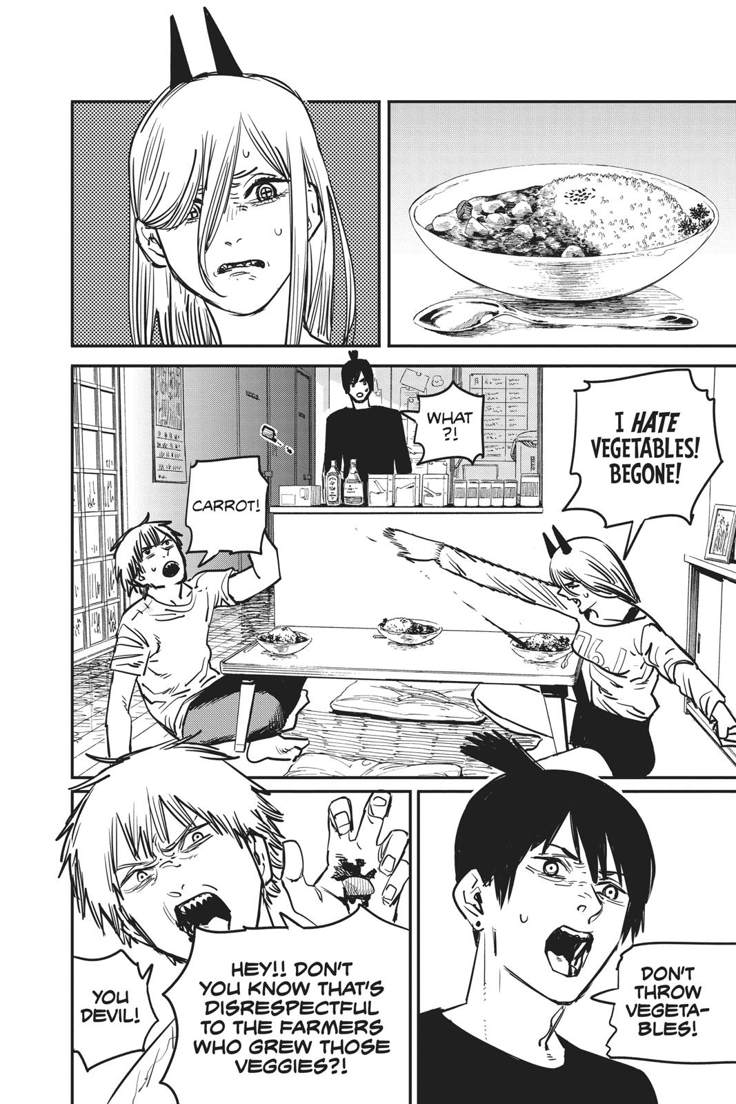 Chainsaw Man Manga Chapter 11 page 14 - Compromise scene