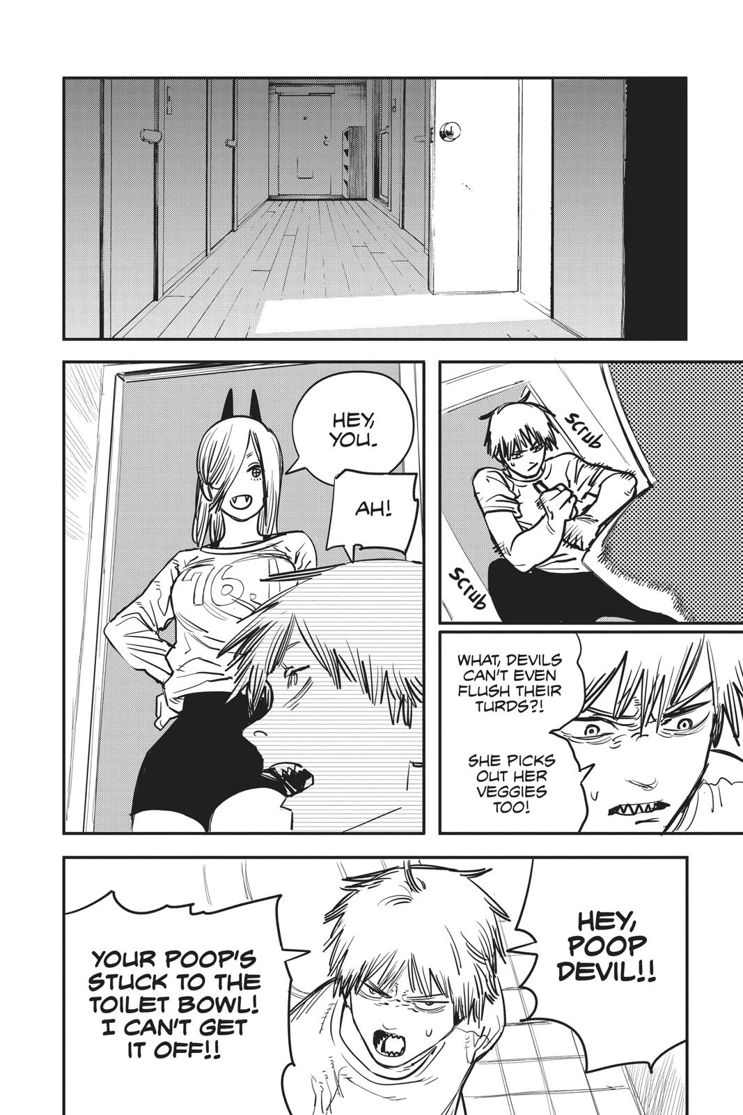 Chainsaw Man Manga Chapter 11 page 16 - Compromise scene