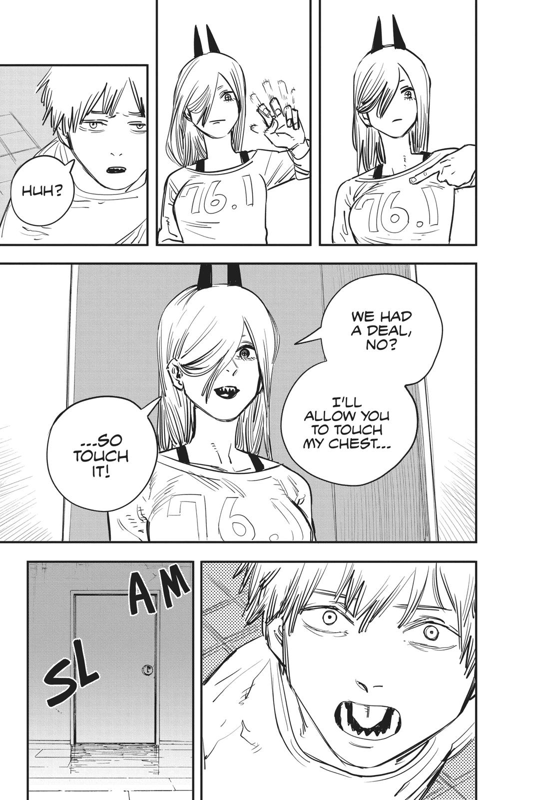 Chainsaw Man Manga Chapter 11 page 17 - Compromise scene