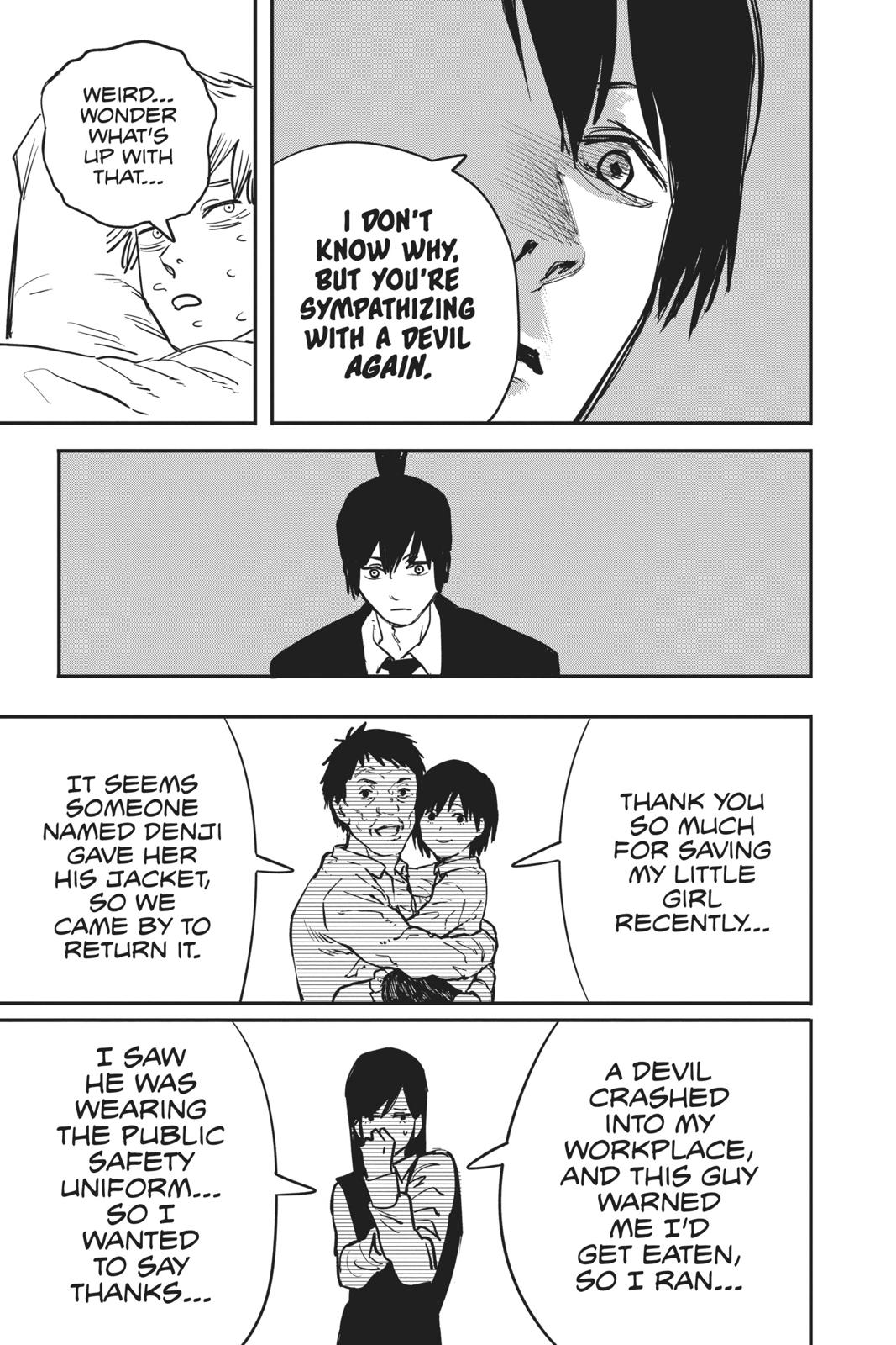 Chainsaw Man Manga Chapter 11 page 5 - Compromise scene