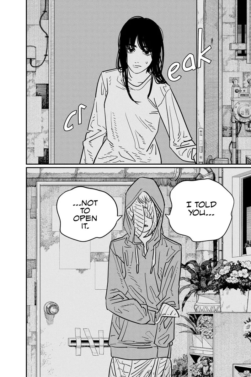 Chainsaw Man Manga Chapter 110 page 18 - A Ring in the Night scene