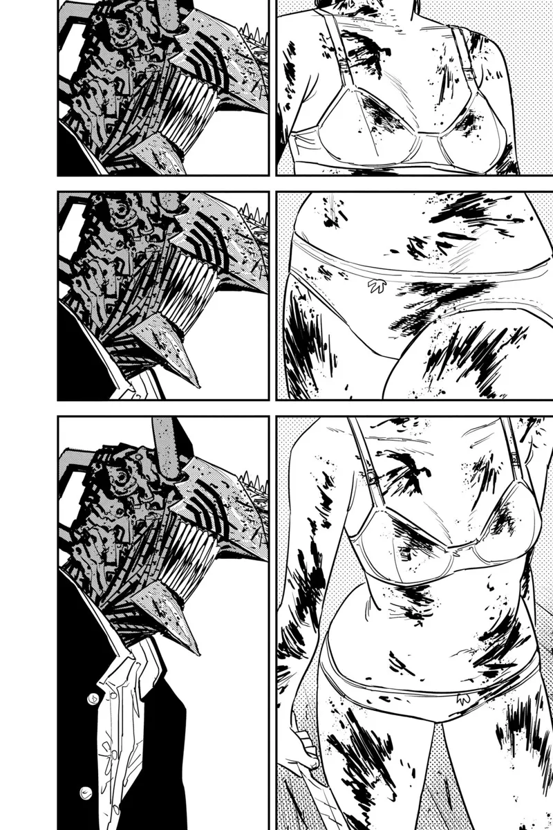 Chainsaw Man Manga Chapter 110 page 2 - A Ring in the Night scene