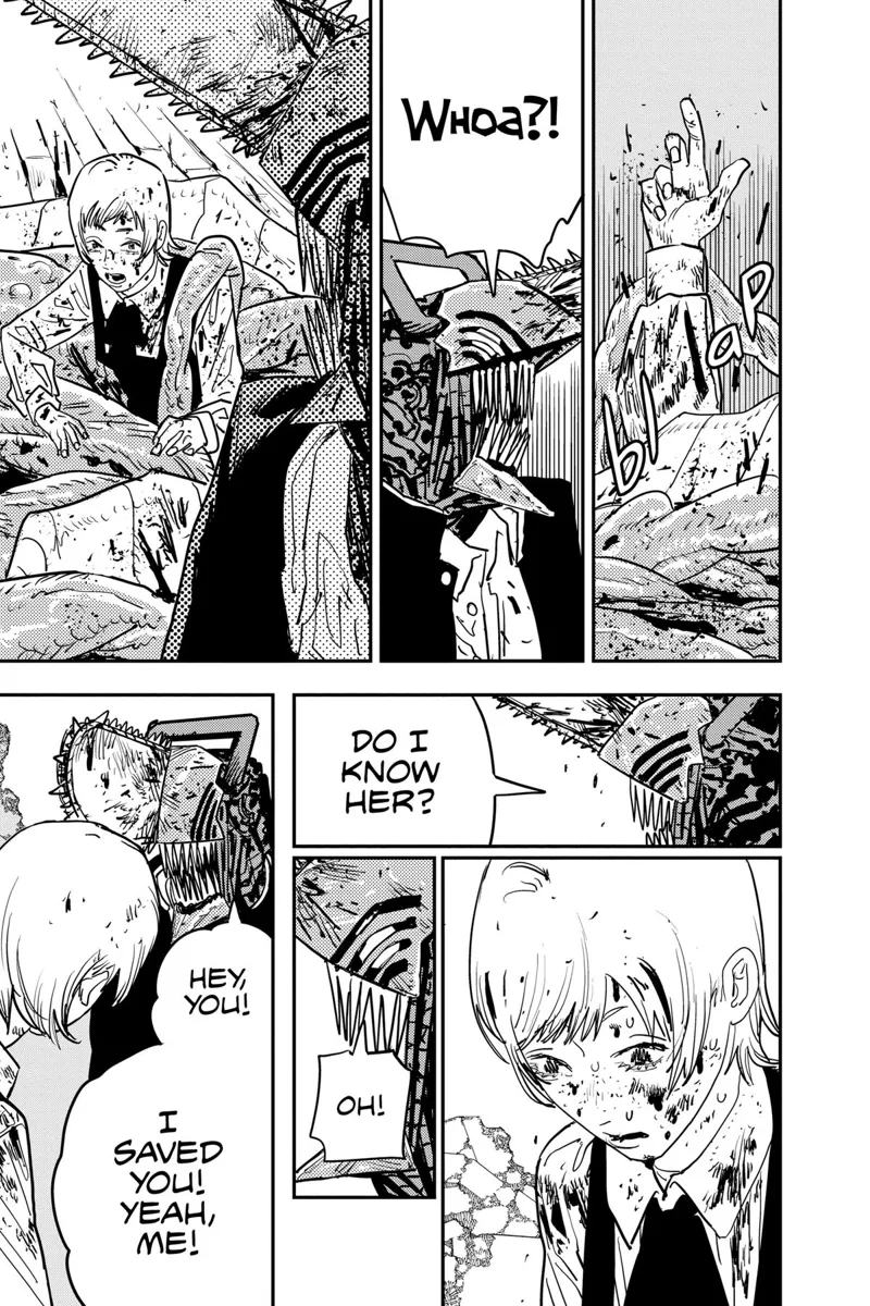 Chainsaw Man Manga Chapter 110 page 3 - A Ring in the Night scene