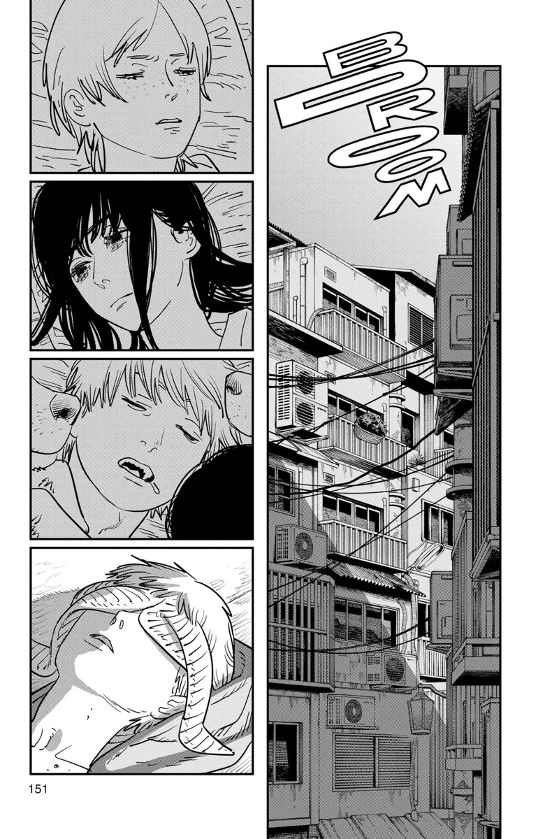 Chainsaw Man Manga Chapter 111 page 15 - Aha Ha Ha Ha scene