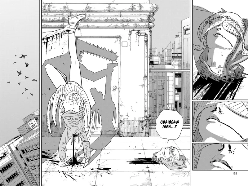 Chainsaw Man Manga Chapter 111 page 16 - Aha Ha Ha Ha scene