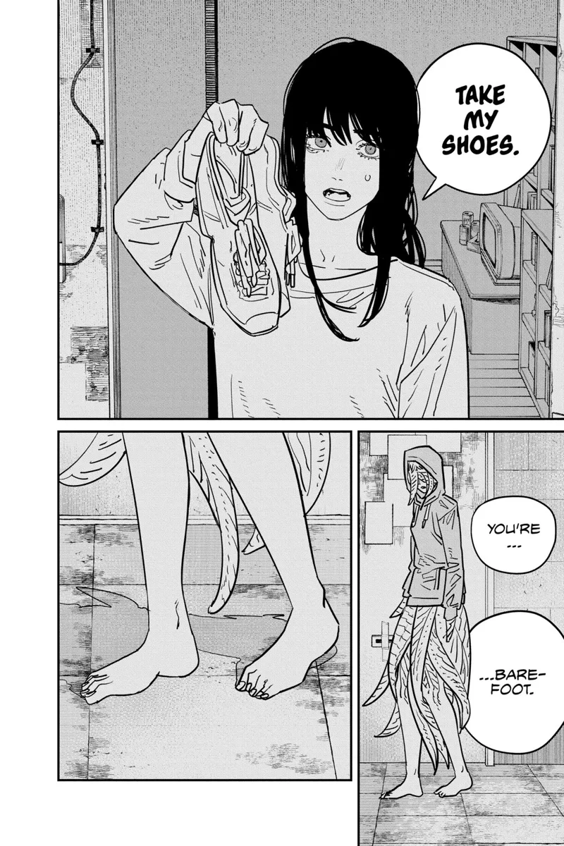 Chainsaw Man Manga Chapter 111 page 8 - Aha Ha Ha Ha scene