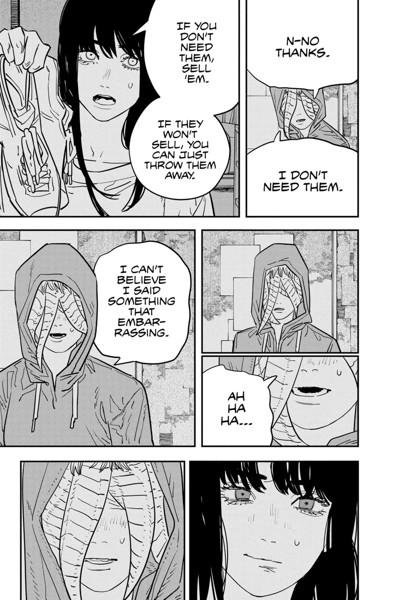 Chainsaw Man Manga Chapter 111 page 9 - Aha Ha Ha Ha scene