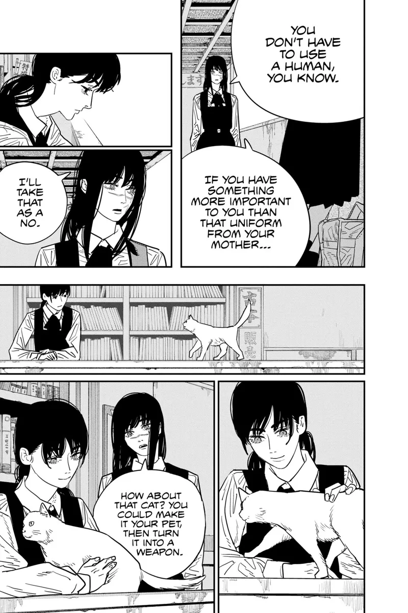 Chainsaw Man Manga Chapter 112 page 13 - Between Cat and Criminal scene
