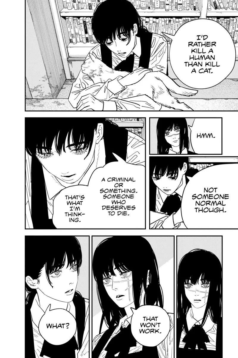 Chainsaw Man Manga Chapter 112 page 14 - Between Cat and Criminal scene