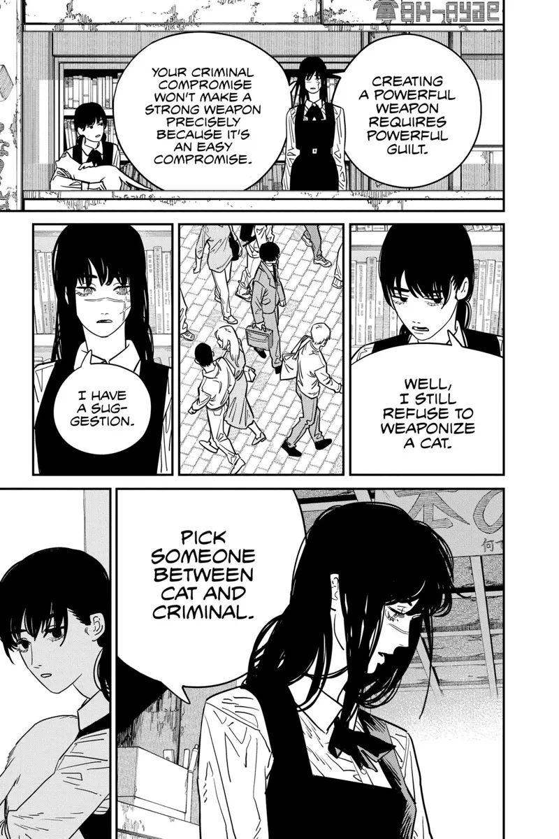 Chainsaw Man Manga Chapter 112 page 15 - Between Cat and Criminal scene