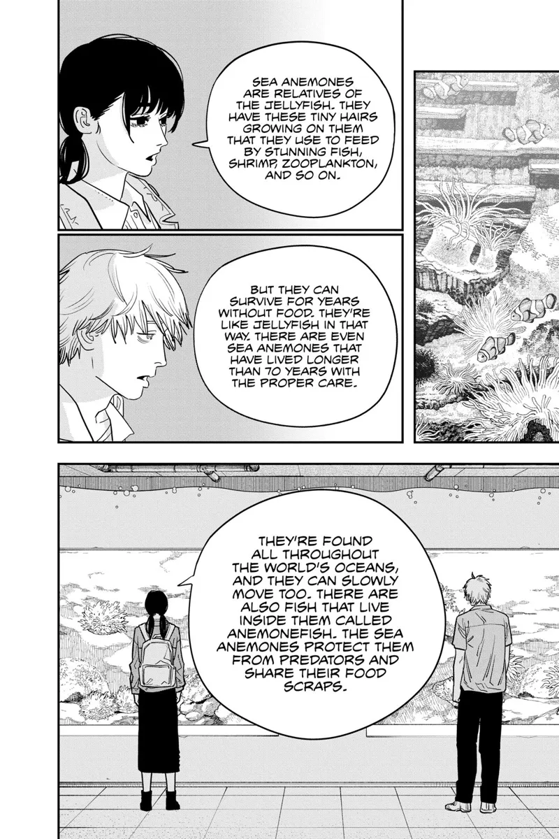 Chainsaw Man Manga Chapter 113 page 11 - I Wanna See Penguins! scene