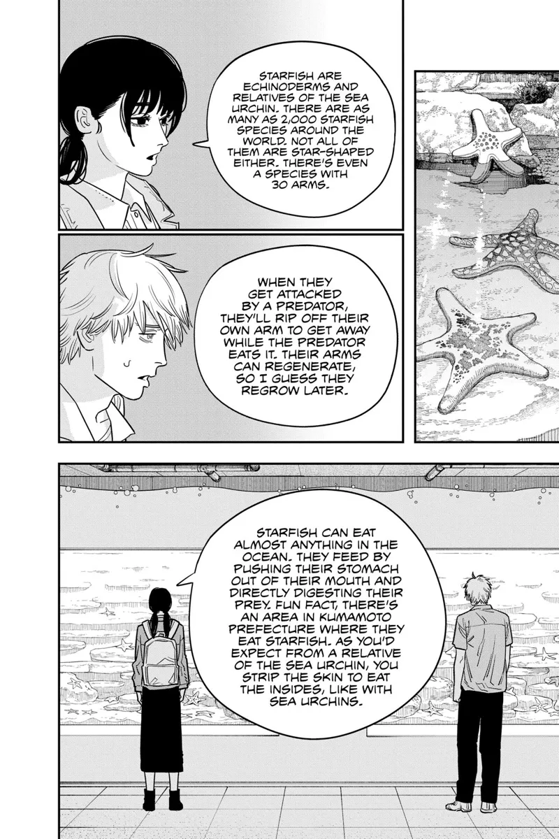 Chainsaw Man Manga Chapter 113 page 13 - I Wanna See Penguins! scene
