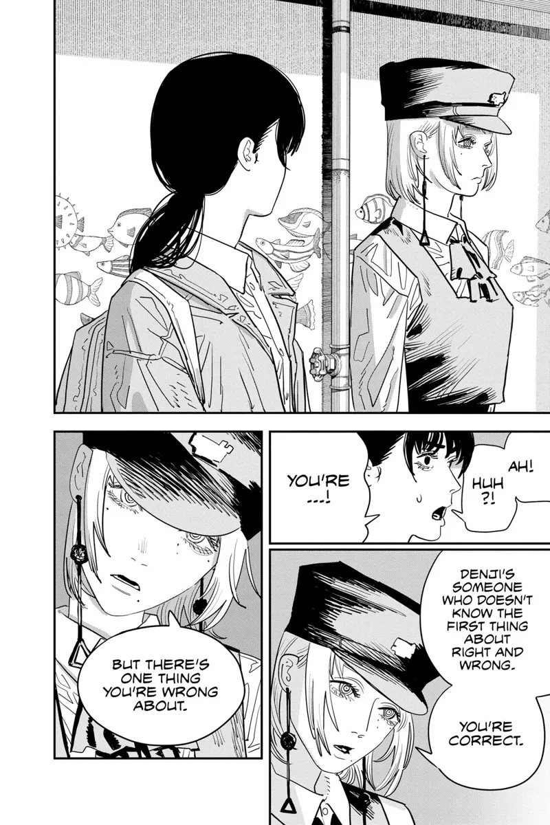 Chainsaw Man Manga Chapter 113 page 19 - I Wanna See Penguins! scene