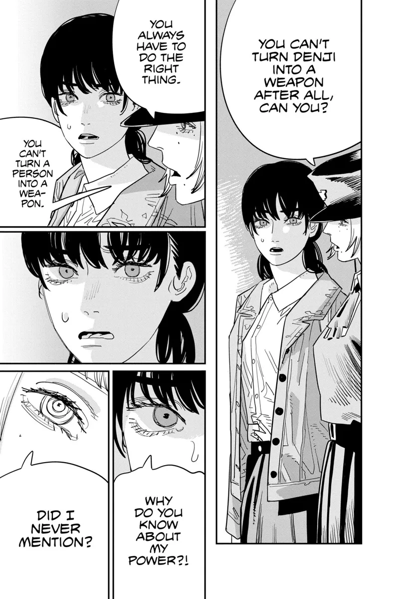 Chainsaw Man Manga Chapter 113 page 20 - I Wanna See Penguins! scene