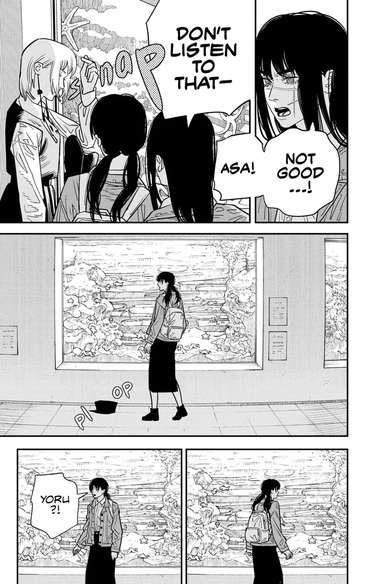 Chainsaw Man Manga Chapter 113 page 22 - I Wanna See Penguins! scene