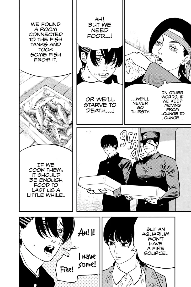 Chainsaw Man Manga Chapter 114 page 10 - Endless Aquarium scene