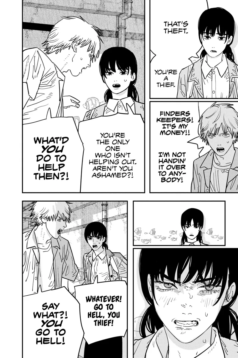 Chainsaw Man Manga Chapter 114 page 14 - Endless Aquarium scene