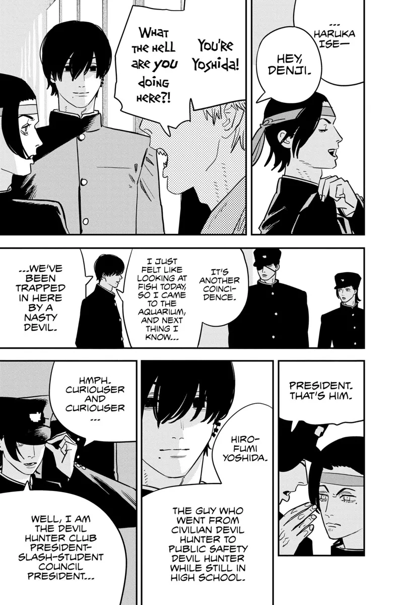 Chainsaw Man Manga Chapter 114 page 3 - Endless Aquarium scene