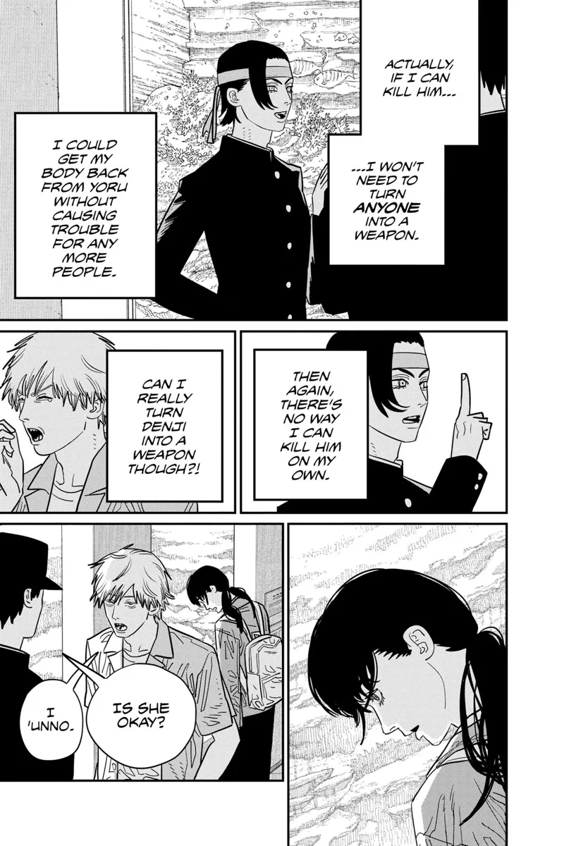 Chainsaw Man Manga Chapter 114 page 7 - Endless Aquarium scene