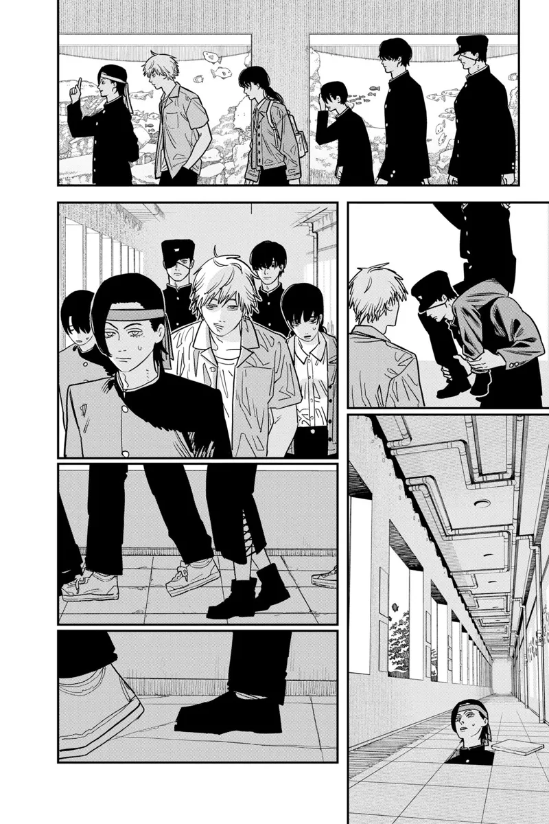 Chainsaw Man Manga Chapter 114 page 8 - Endless Aquarium scene