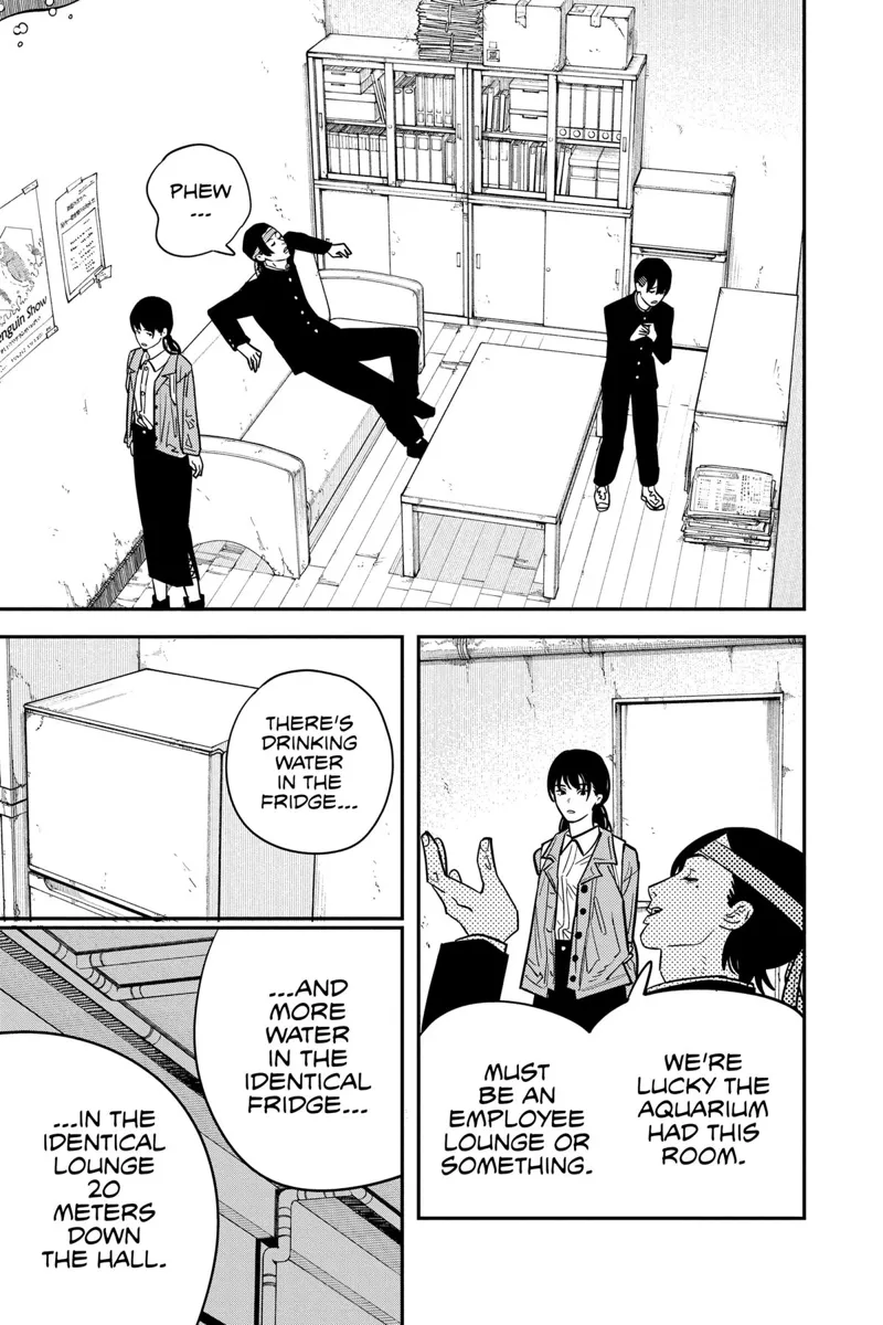 Chainsaw Man Manga Chapter 114 page 9 - Endless Aquarium scene