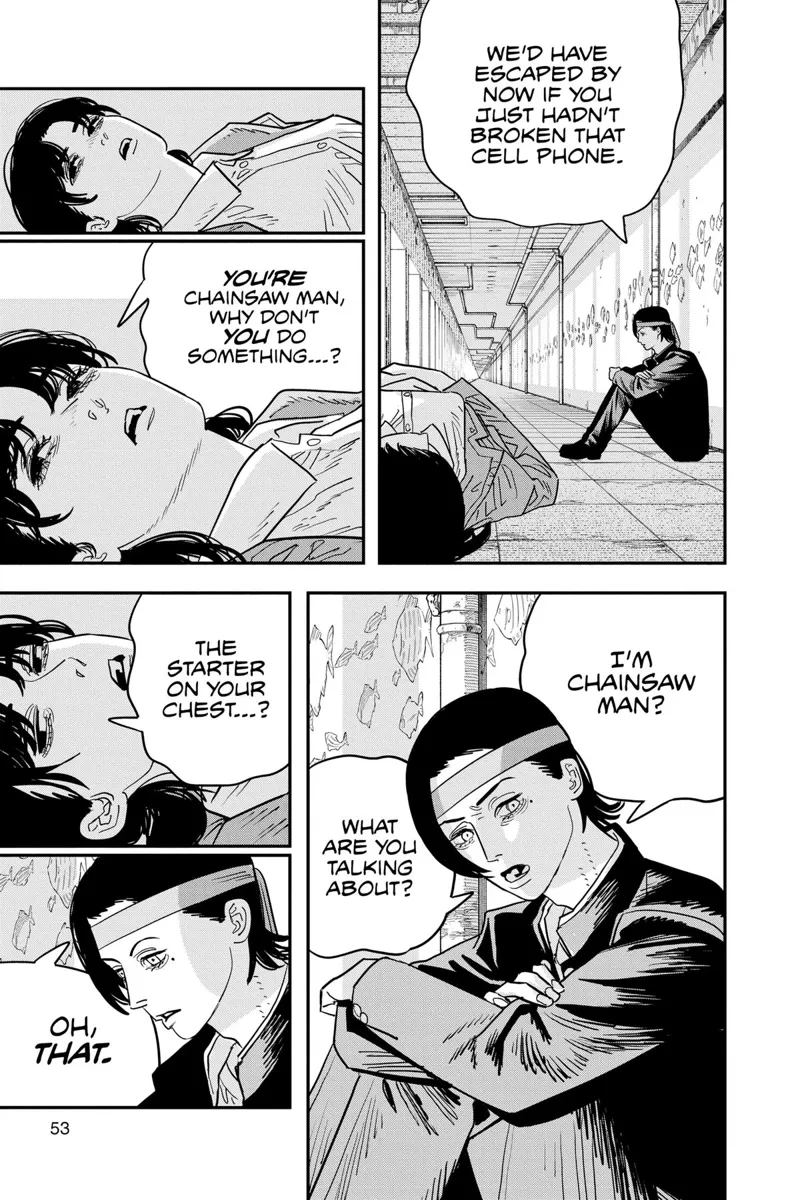 Chainsaw Man Manga Chapter 115 page 2 - High Schoolers These Days scene