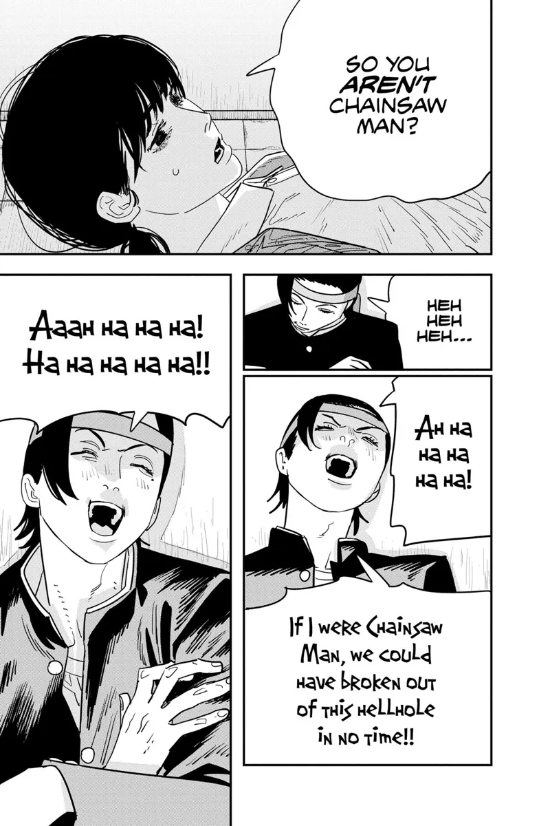 Chainsaw Man Manga Chapter 115 page 4 - High Schoolers These Days scene