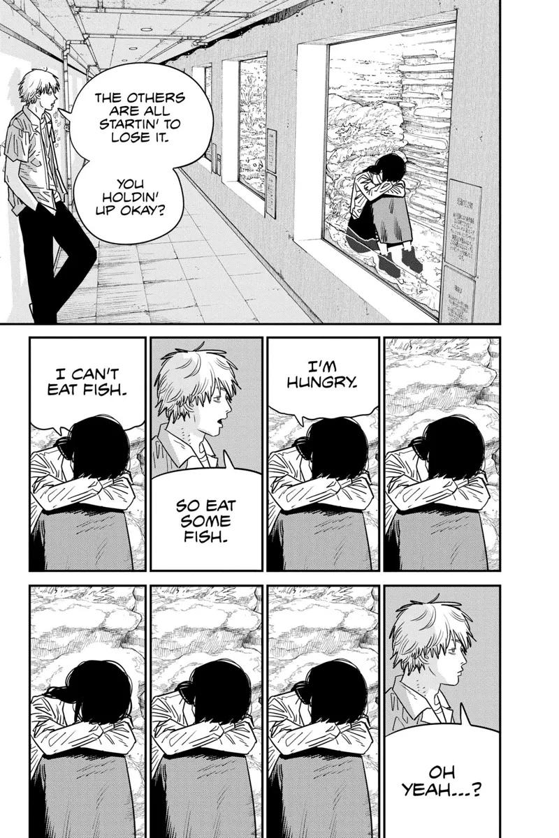 Chainsaw Man Manga Chapter 115 page 8 - High Schoolers These Days scene