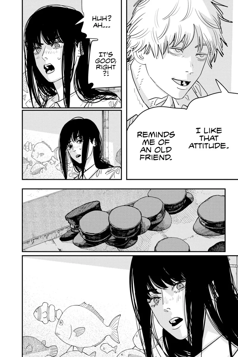 Chainsaw Man Manga Chapter 116 page 11 - Taste of Starfish scene