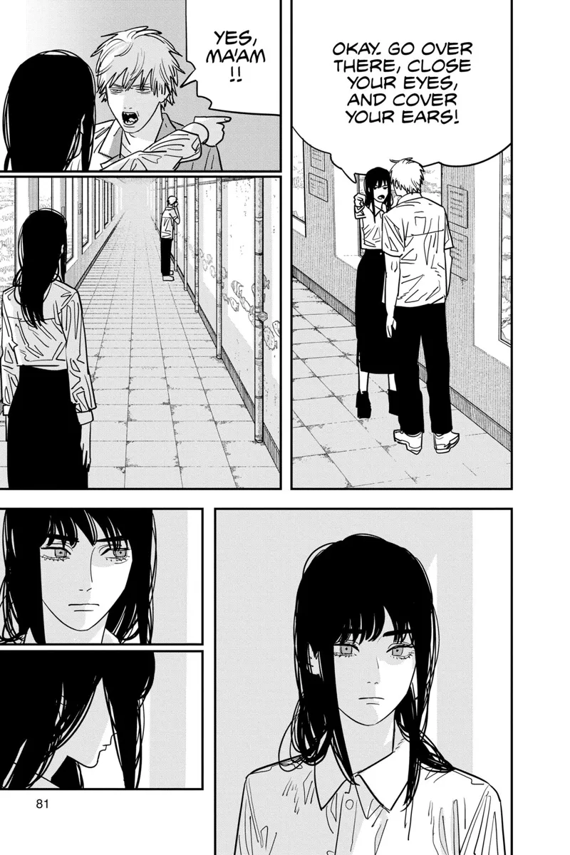 Chainsaw Man Manga Chapter 116 page 18 - Taste of Starfish scene