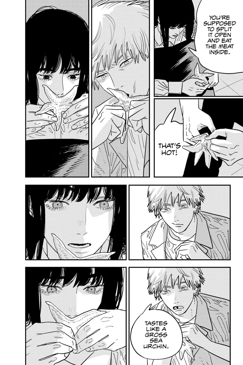 Chainsaw Man Manga Chapter 116 page 5 - Taste of Starfish scene