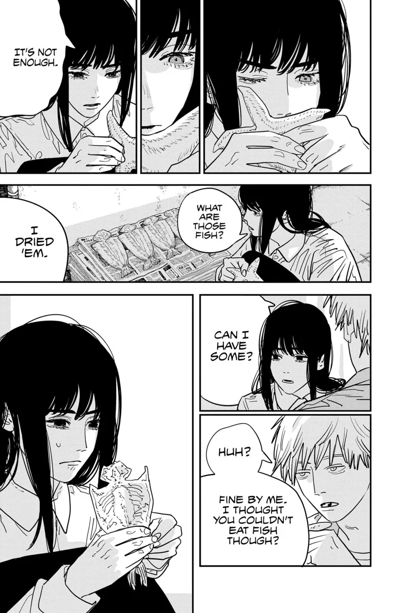 Chainsaw Man Manga Chapter 116 page 6 - Taste of Starfish scene