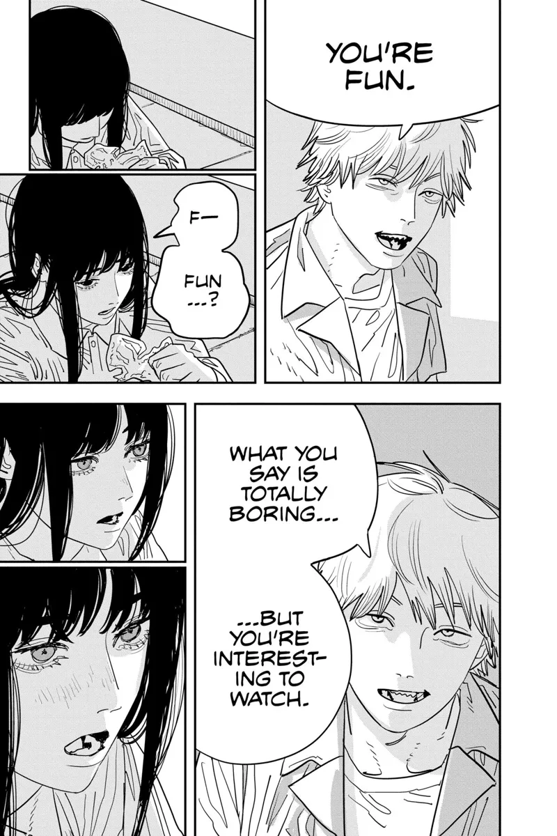 Chainsaw Man Manga Chapter 116 page 8 - Taste of Starfish scene