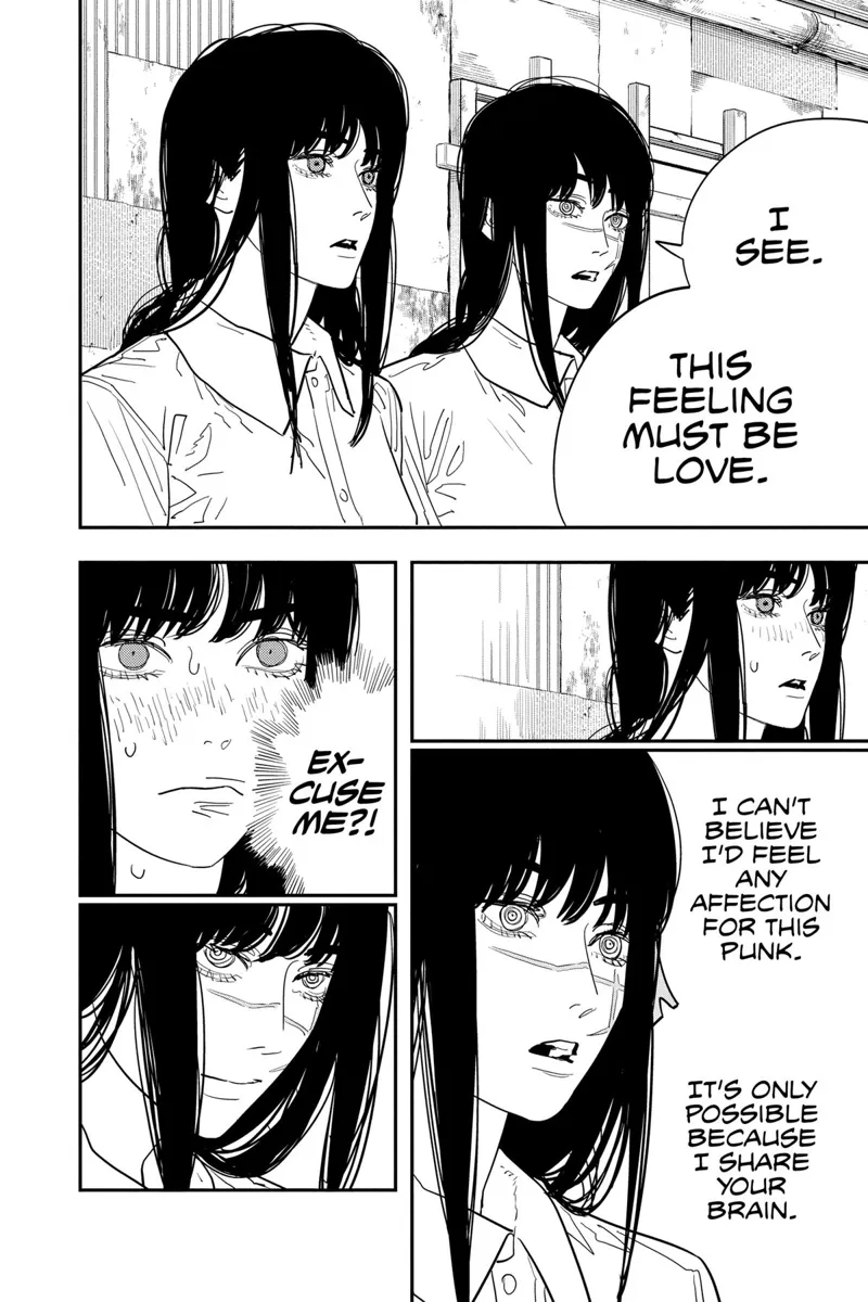 Chainsaw Man Manga Chapter 117 page 15 - Penguin and Weapon scene