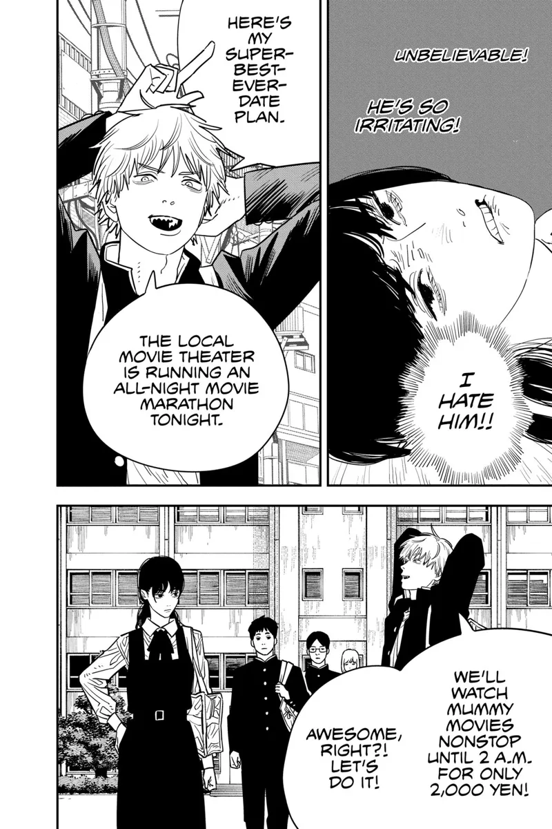 Chainsaw Man Manga Chapter 118 page 10 - Saying Goodbye scene