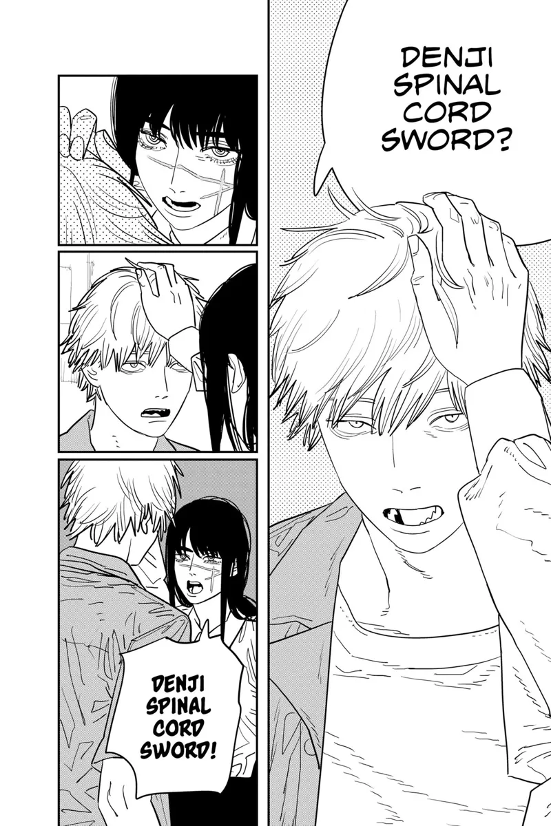 Chainsaw Man Manga Chapter 118 page 2 - Saying Goodbye scene