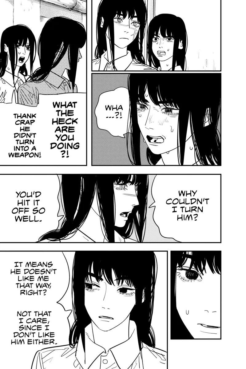 Chainsaw Man Manga Chapter 118 page 5 - Saying Goodbye scene