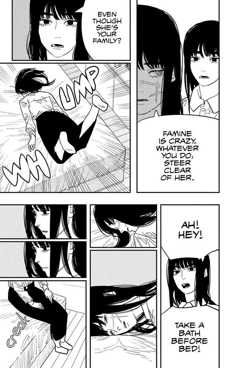 Chainsaw Man Manga Chapter 118 page 7 - Saying Goodbye scene