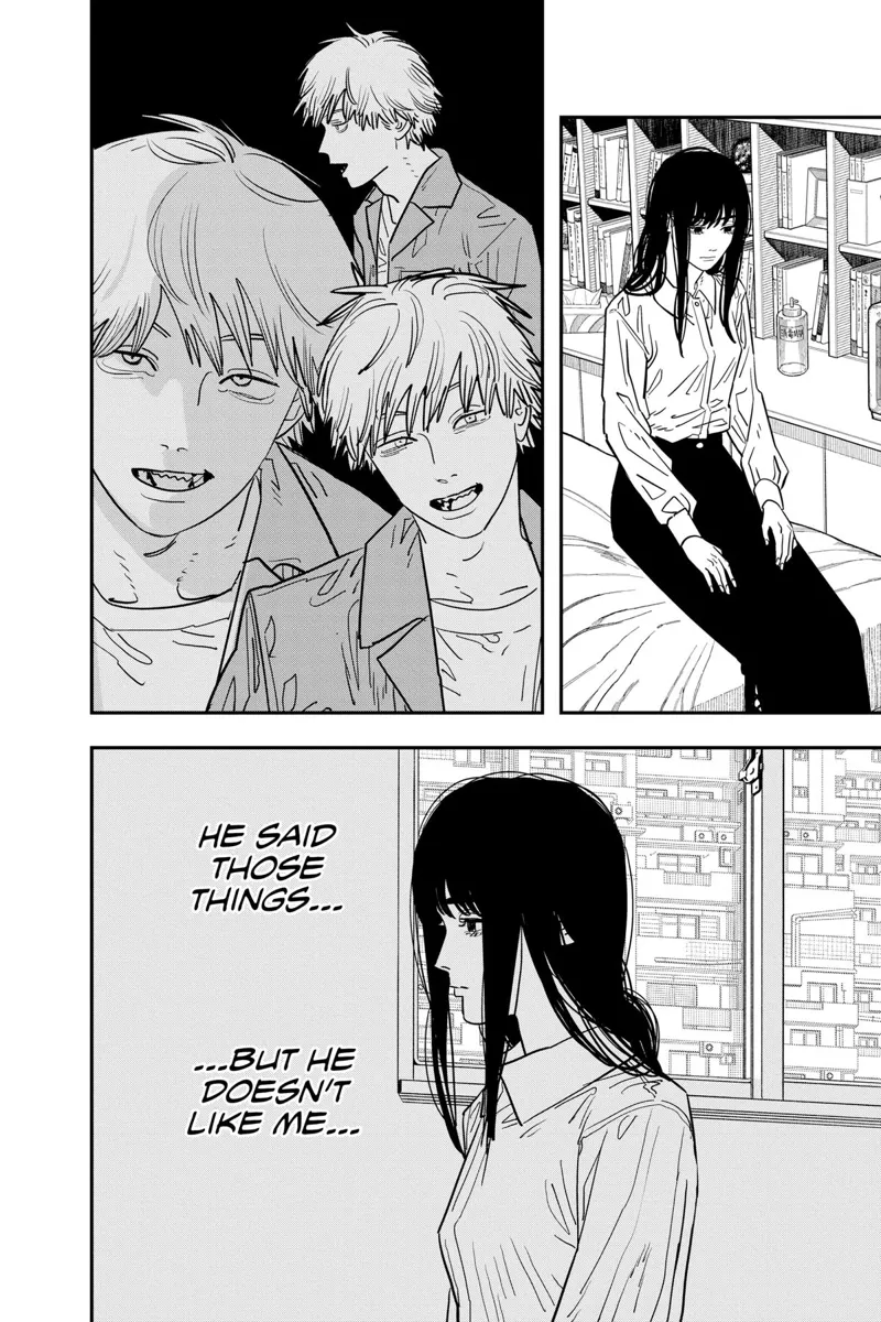 Chainsaw Man Manga Chapter 118 page 8 - Saying Goodbye scene